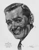 1934 (7th) Best Actor Volpe Sketch: Clark Gable