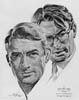 1962 (35th) Best Actor Volpe Sketch: Gregory Peck