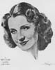 1929-30 (3rd) Best Actress Volpe Sketch: Norma Shearer