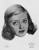 1935 (8th) Best Actress Volpe Sketch: Bette Davis