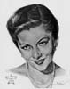 1941 (14th) Best Actress Volpe Sketch: Joan Fontaine
