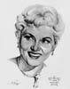 1950 (23rd) Best Actress Volpe Sketch: Judy Holliday