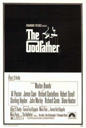 1972 (45th) Best Picture: “The Godfather”