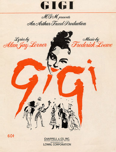 1958 (25th) Best Song: “Gigi”