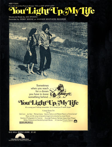 1977 (44th) Best Song: “You Light Up My Life”
