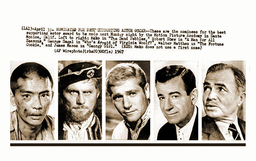 1966 Supporting Actor nominees
