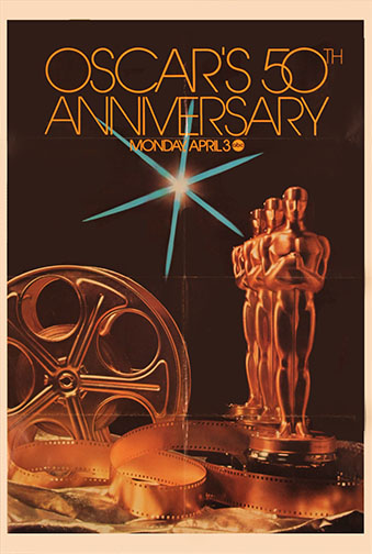 1977 (50th) Academy Award Ceremony Poster