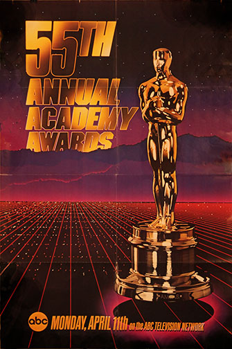 1982 (55th) Academy Award Ceremony Poster