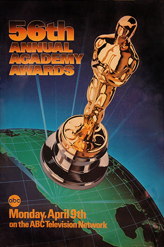 1983 (56th) Academy Award Ceremony Poster