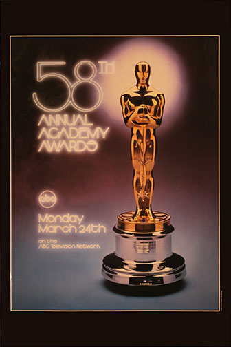 1985 (58th) Academy Award Ceremony Poster