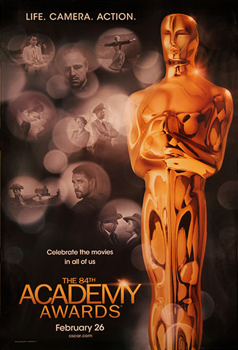2011 (84th) Academy Award Ceremony Poster