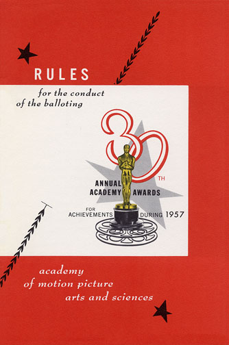 1957 (30th) Voting Rules