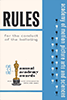 1960 (33rd) Voting Rules Book cover